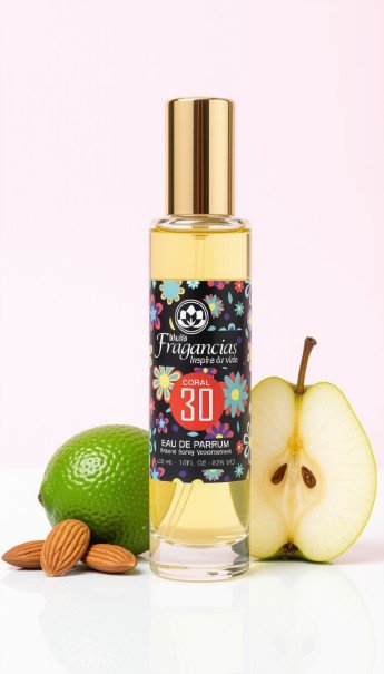 EAU DE PARFUM CORAL 30 Inspirada en BRIT de BURBERRY - 30 ml