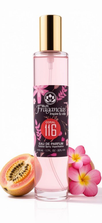 EAU DE PARFUM CORAL 116 Inspirada en HEIRESS de PARIS HILTON - 50 ml