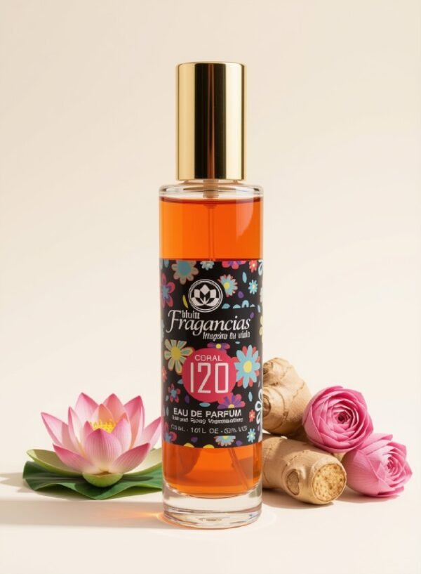 CORAL 120 Olympea 30 ml EAU DE PARFUM CORAL 120 Inspirada en OLYMPEA de PACO RABANNE - 30 ml