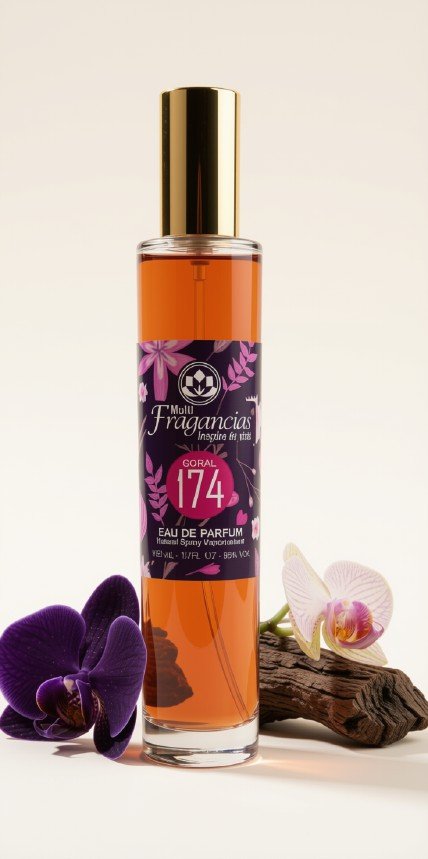EAU DE PARFUM CORAL 174 Inspirada en EUPHORIA GOLD de CALVIN KLEIN - 50 ml