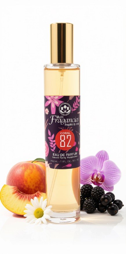 EAU DE PARFUM CORAL 82 Inspirada en CAN CAN de PARIS HILTON - 50 ml